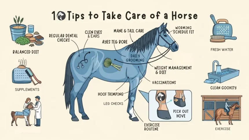 10 Tips to Take Care of a Horse