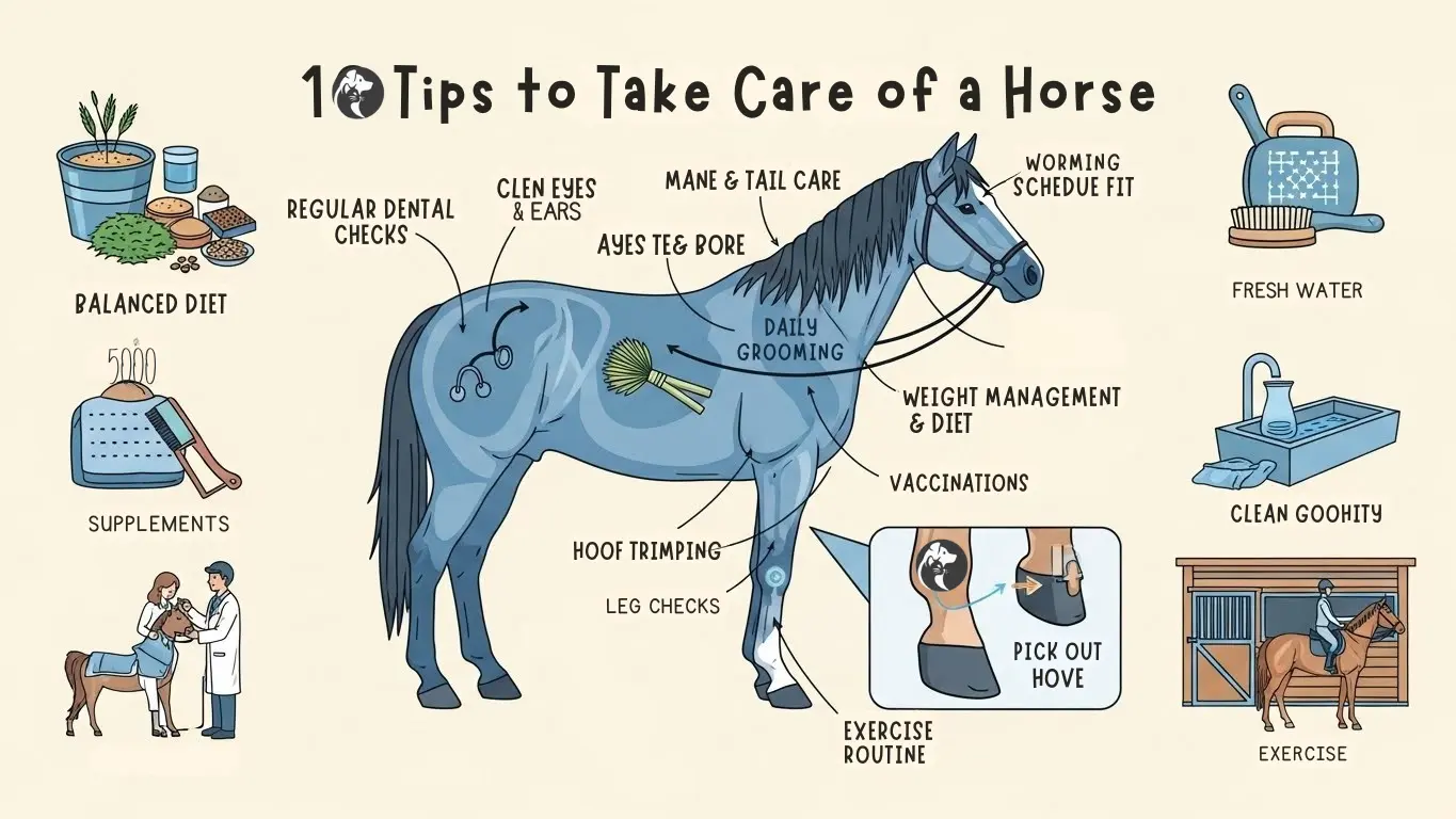 10 Tips to Take Care of a Horse